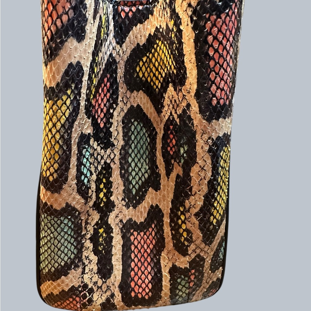 Fendi 2Jours tote bag in multicolor python with b… - image 3